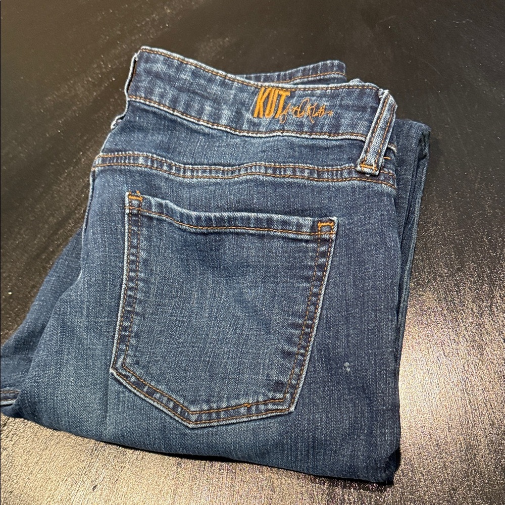 Kut from the Kloth Dark Blue Denim Jeans